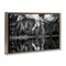 Stupell Industries Forest Trees Lake Reflection Framed Floater Canvas Wall Art Design by Rick Berk